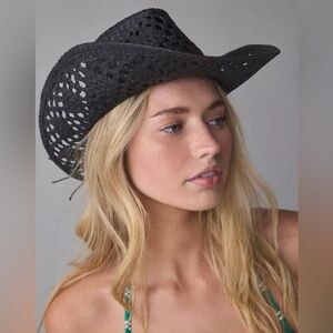 Urban Outfitters Straw Cowboy Hat